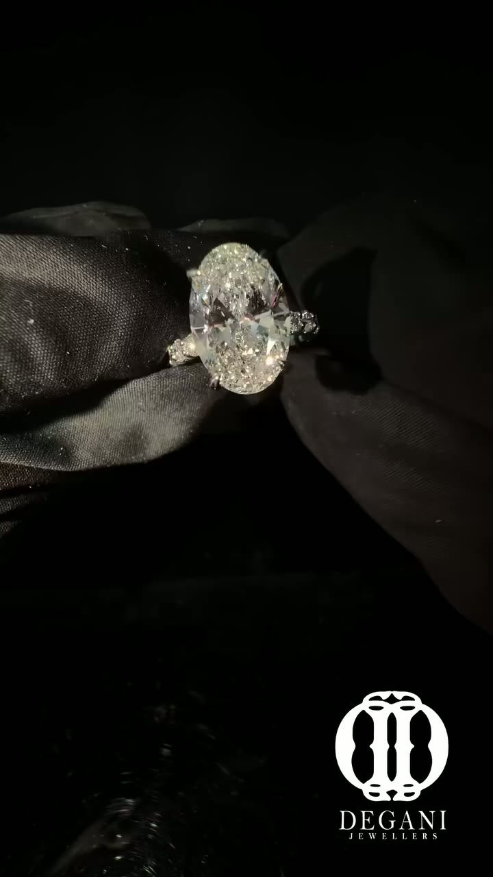Marquise Duo Studs — 18k white gold